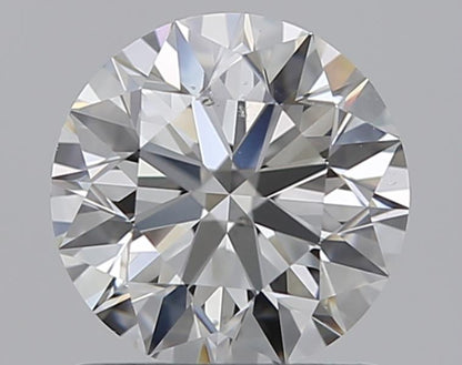 0.90CT ROUND SI1 H WH