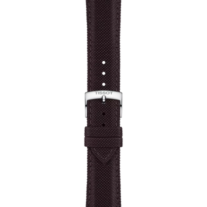 Tissot Official Brown Fabric Strap Lugs 21 mm 2