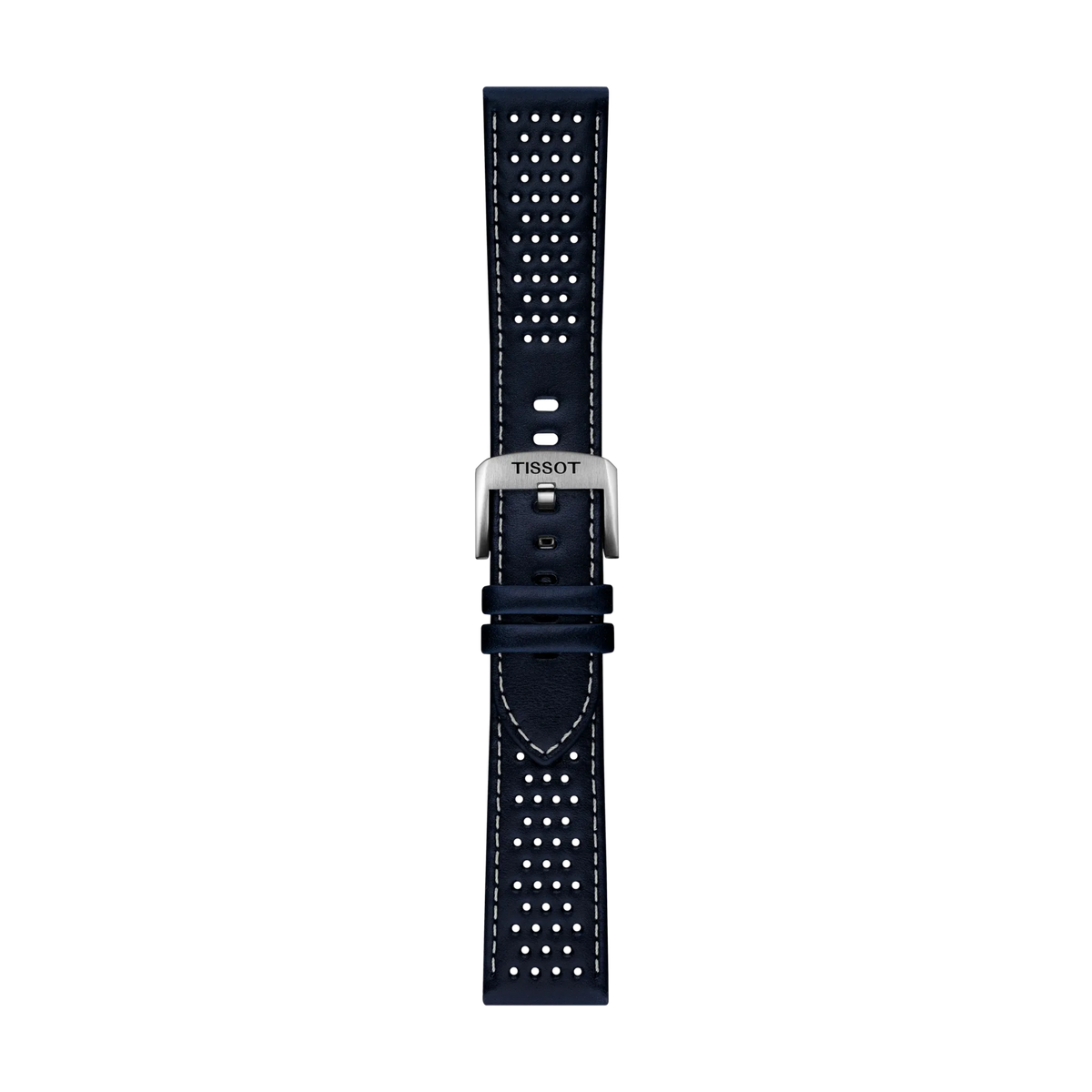 Tissot Official Blue Leather Strap Lugs 22mm 1