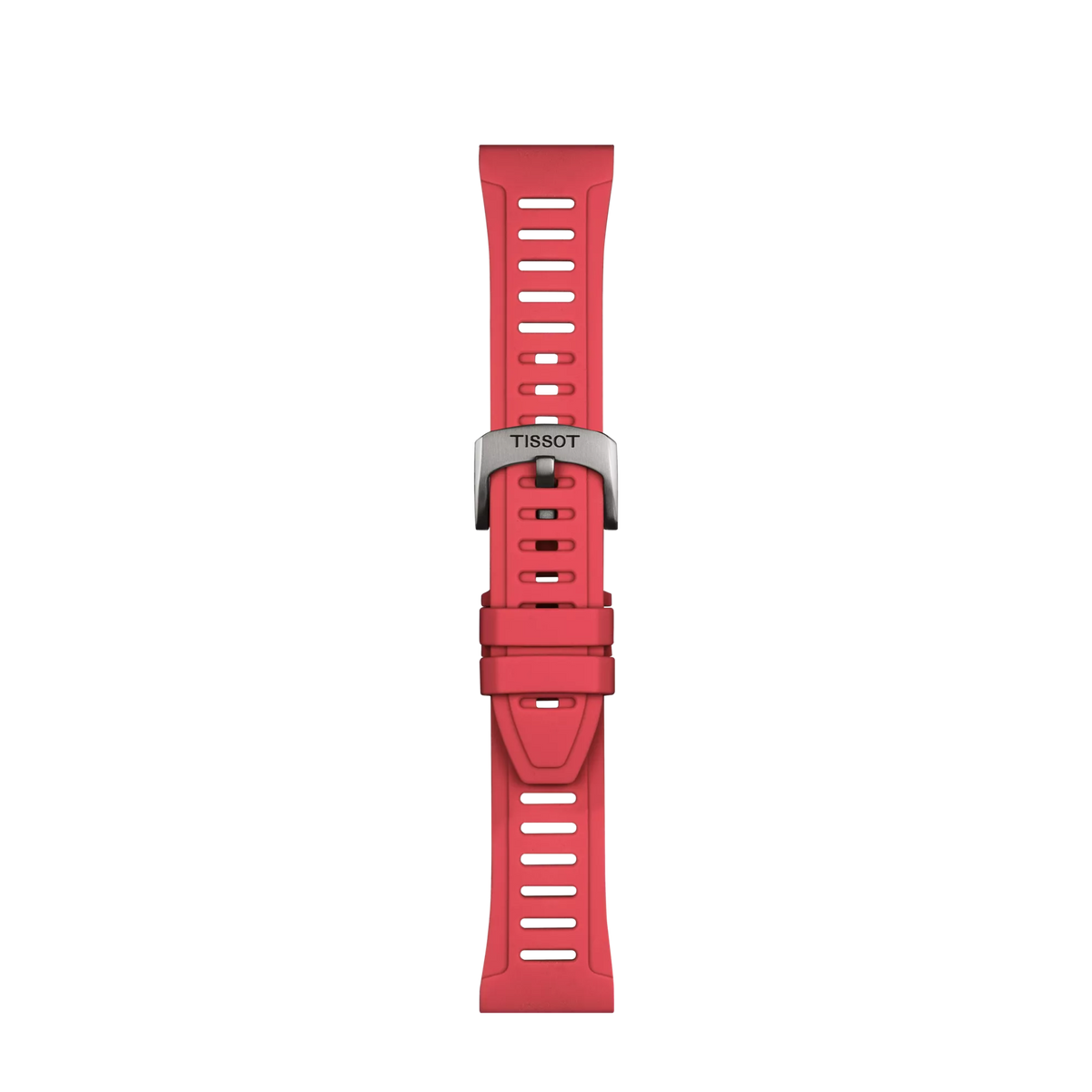 Tissot Official Red Silicone Strap Lugs 21 mm XS 1