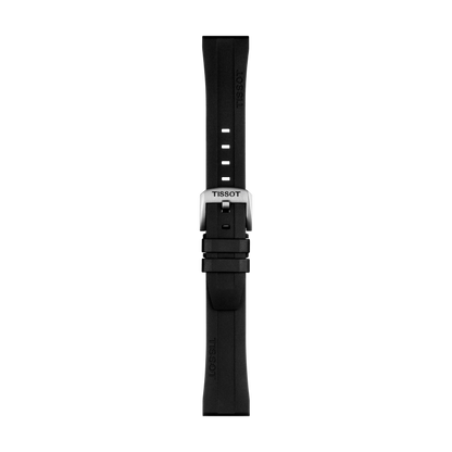 Tissot Official Black Rubber Strap Lugs 20mm 1