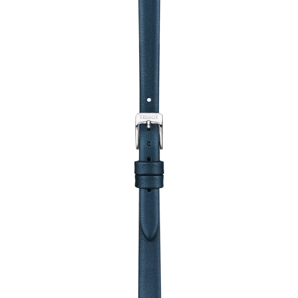 Tissot Official Blue Leather Strap Lugs 09 mm 2