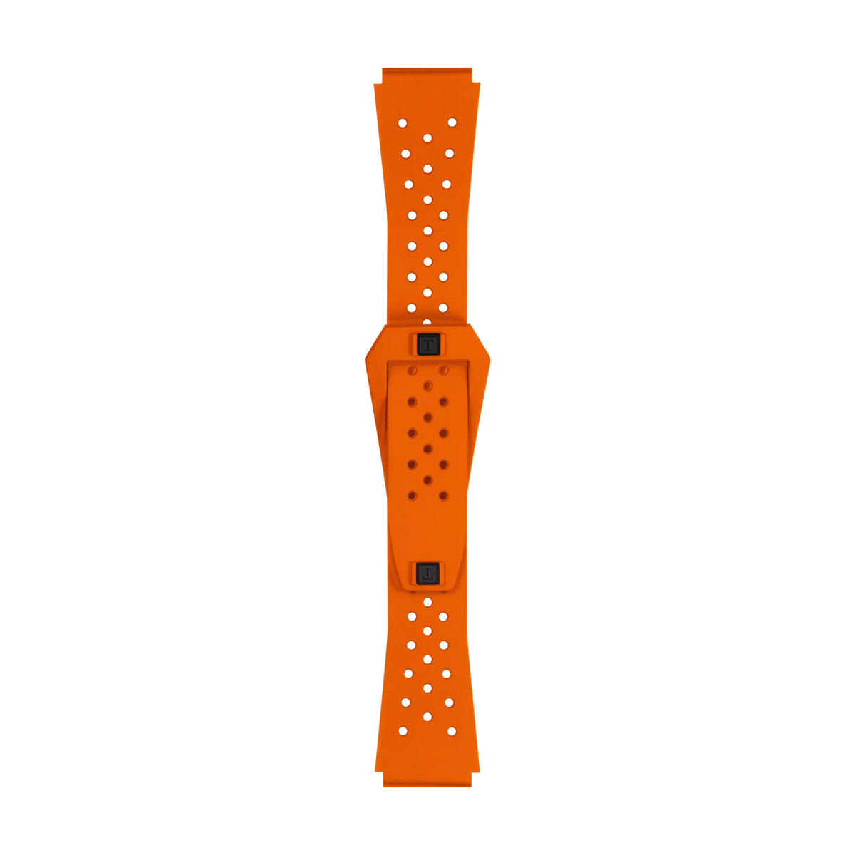 Tissot Official Orange Sideral Rubber Strap 1