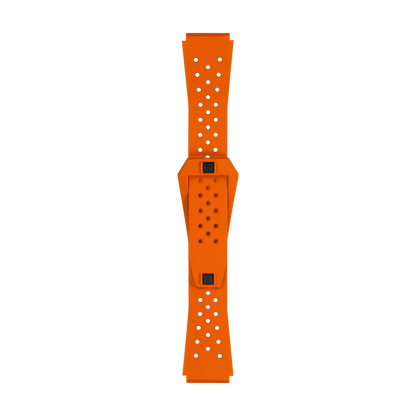 Tissot Official Orange Sideral Rubber Strap 1