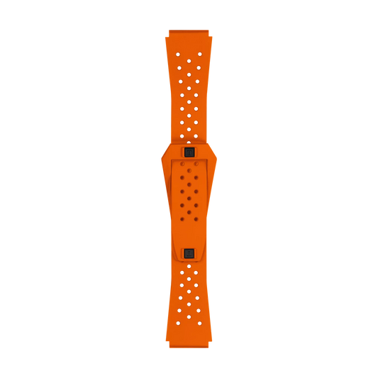 Tissot Official Orange Sideral Rubber Strap 1