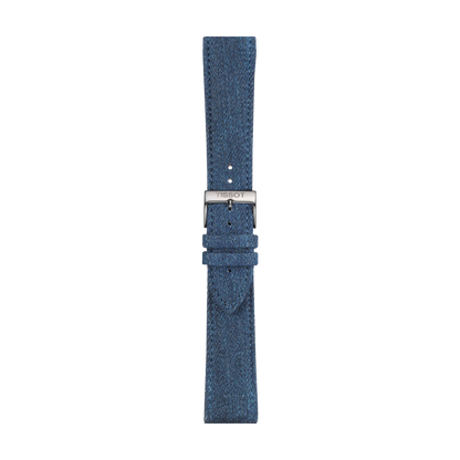 Tissot Official Blue Textile Strap Lugs 22 mm 1