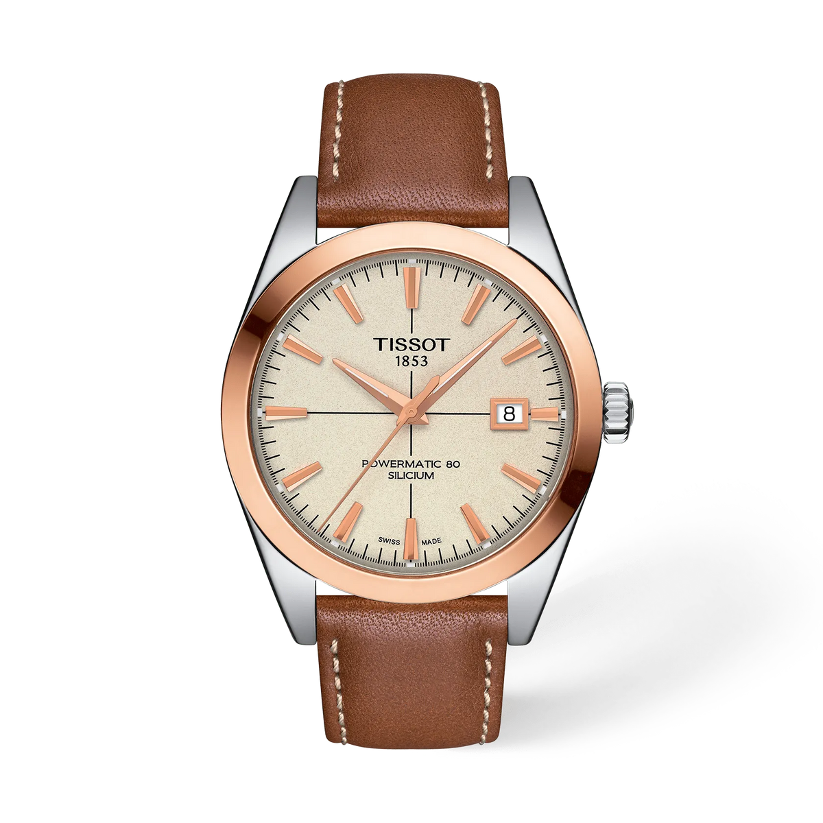 Tissot Gentleman Gold bezel 40mm 1