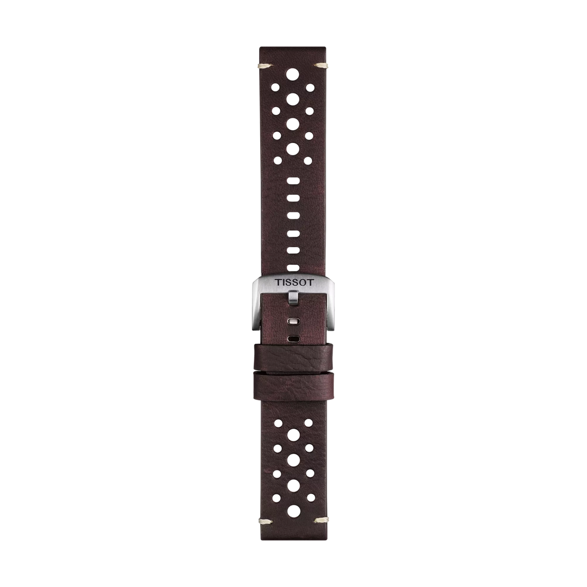 Tissot Official Brown Leather Strap Lugs 22 mm 1