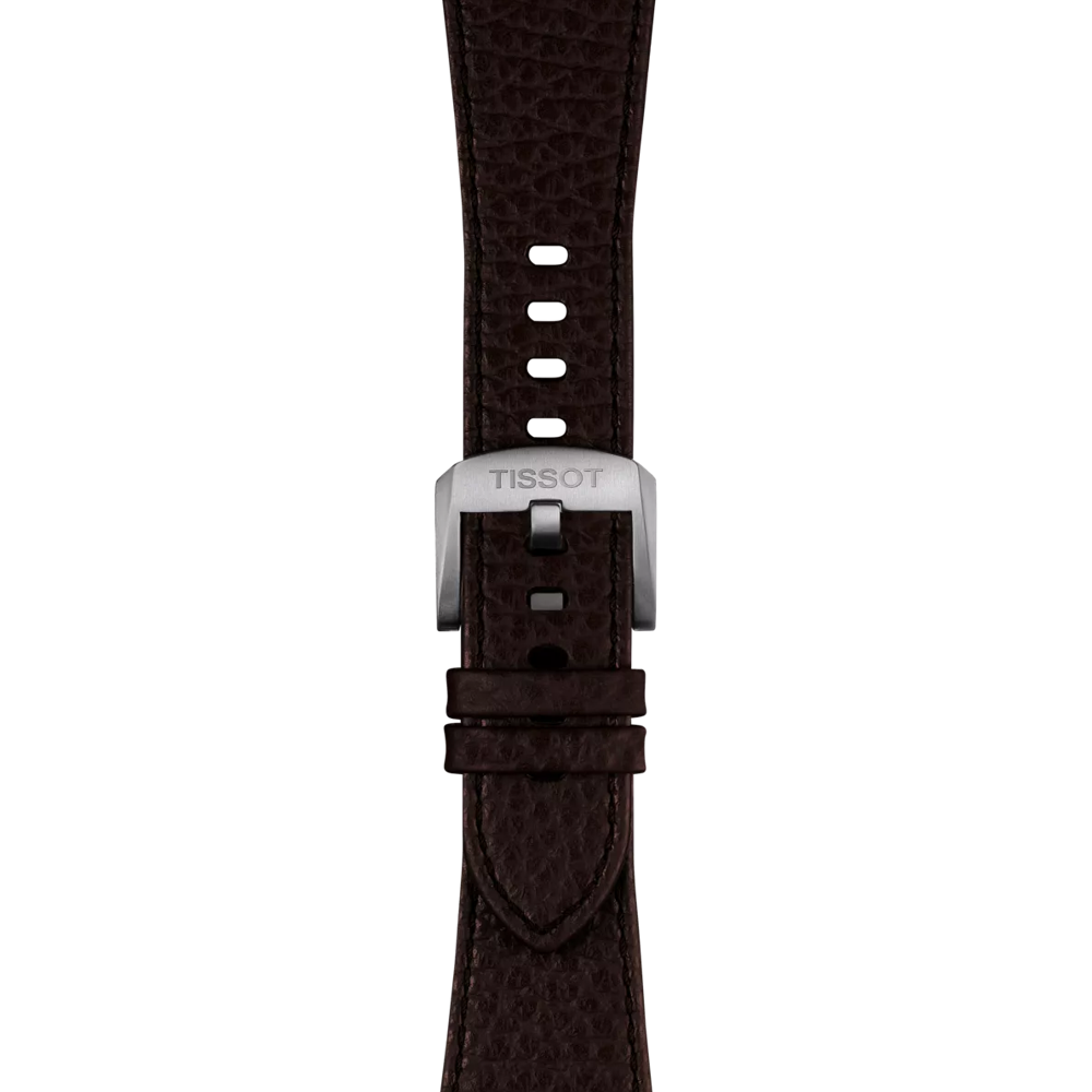 Tissot Official Brown PRX 42mm leather strap 2