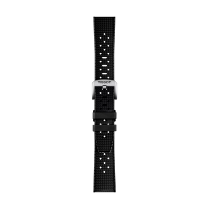 Tissot Official Black Rubber Strap Lugs 20mm 1