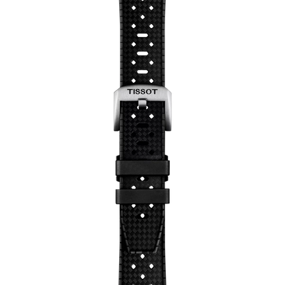 Tissot Official Black Rubber Strap Lugs 20mm 2