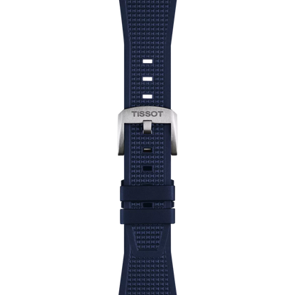 Tissot Official Blue PRX 40mm Rubber Strap 2