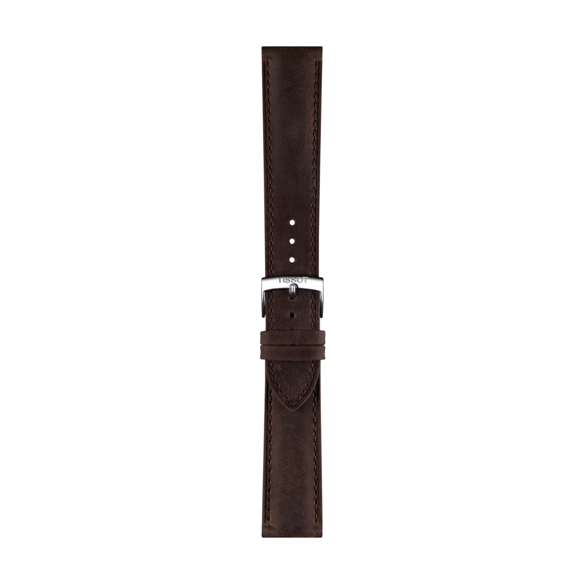 Tissot Official Brown Leather Strap Lugs 20mm 1