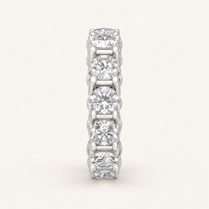 3.00 CT Round Cut Lab Grown Diamond Band Set