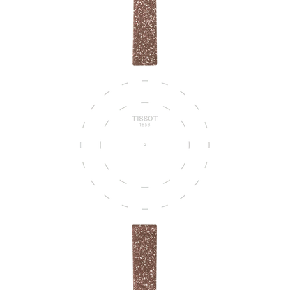Tissot Official Pink Synthetic Strap Lugs 9mm 3