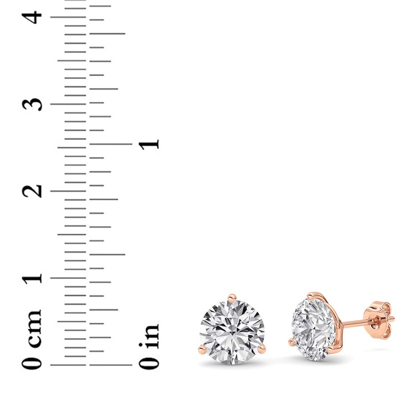 14K White Gold Earring KJ01724E.RD-4-21F