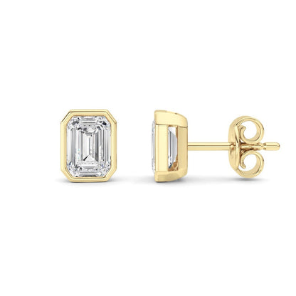 14K White Gold Earring KJ40039E.EM-2-21F