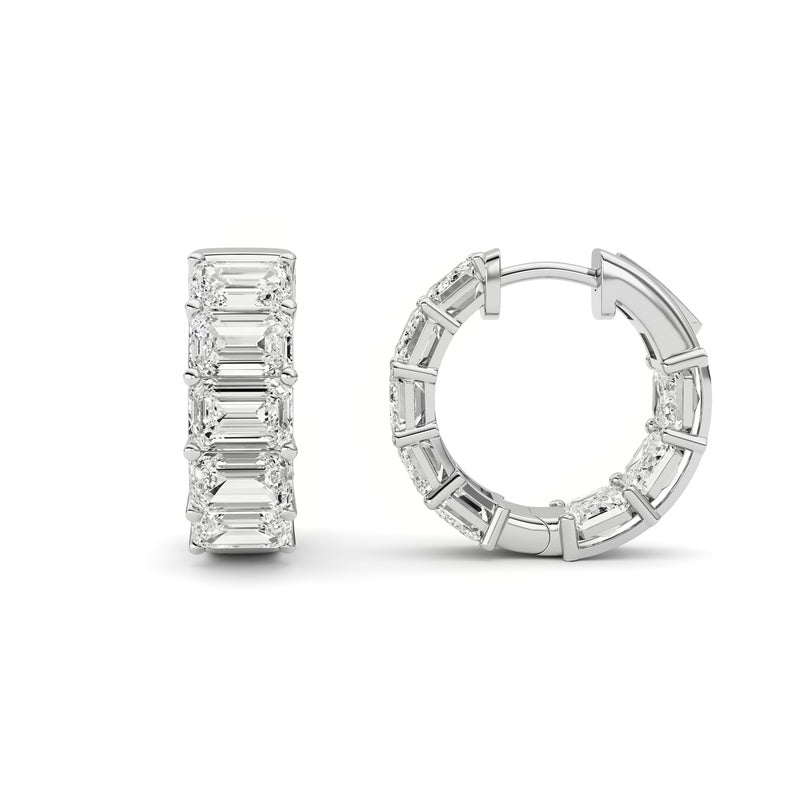 14K White Gold Earring KJ01990H.EM-10-21F