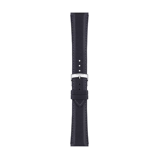 Tissot Official Anthracite Fabric Strap Lugs 21 mm 1