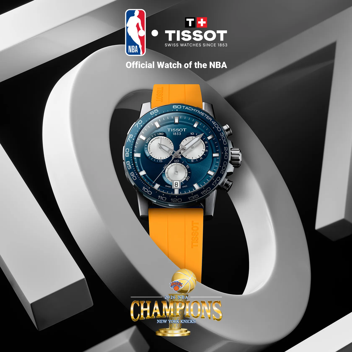 Tissot Supersport New York Knicks NBA 2026 Championship Special Edition 5