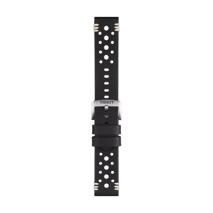 Tissot Official Black Leather Strap Lugs 22 mm 1