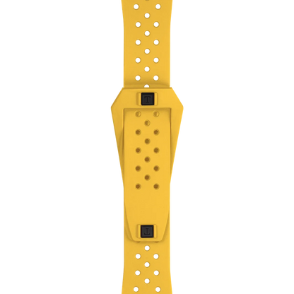 Tissot Official Yellow Sideral Rubber Strap 2