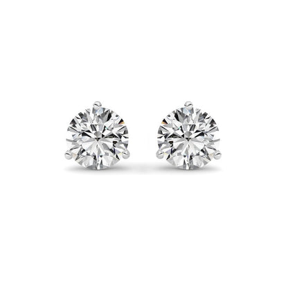 14K White Gold Earring KJ01724E.RD-4-21F