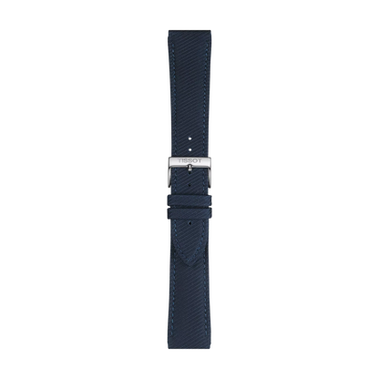 Tissot Official Blue Textile Strap Lugs 22 mm 1