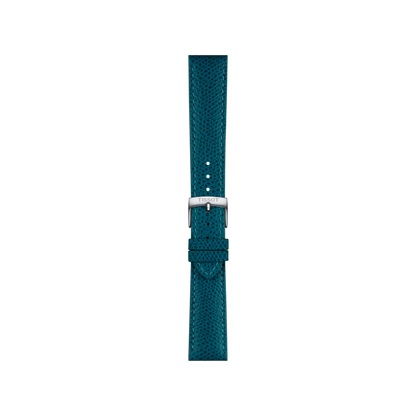 Tissot Official Turquoise Leather Strap Lugs 18 mm 1