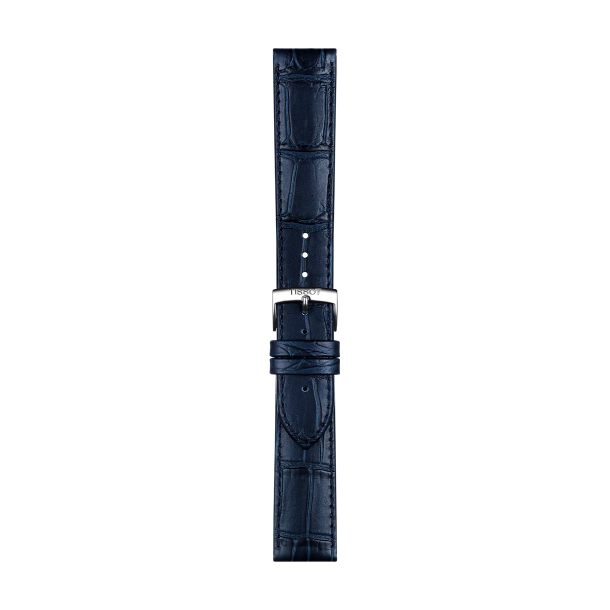 Tissot Official Blue Leather Strap Lugs 20 mm 1