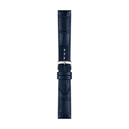 Tissot Official Blue Leather Strap Lugs 20 mm 1