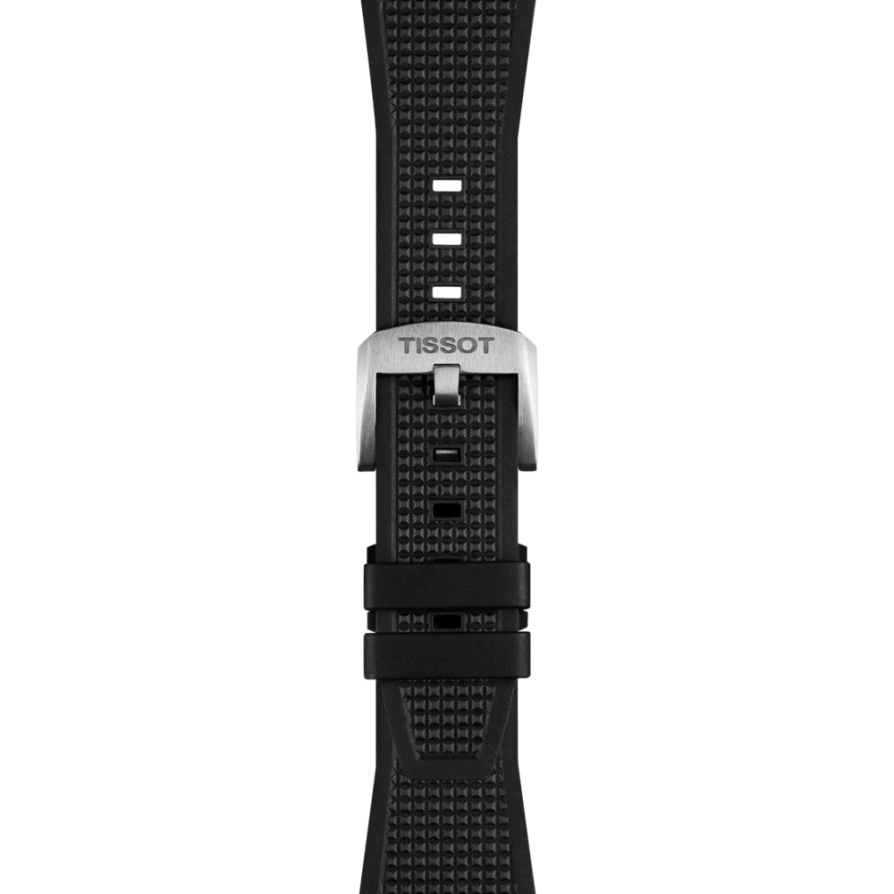 Tissot Official Black PRX 40mm Rubber Strap 2