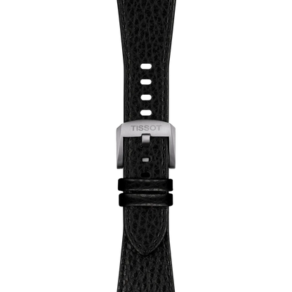 Tissot Official PRX 40mm Black Leather Strap 2