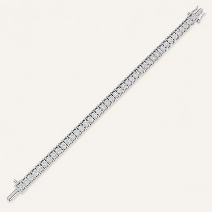 2.00CT Round Cut Lab Grown Diamond Tennis Bracelet