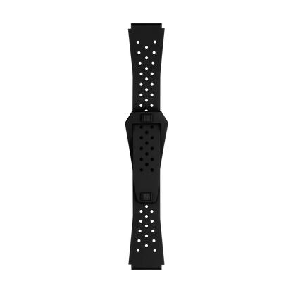 Tissot Official Black Sideral Rubber Strap 1