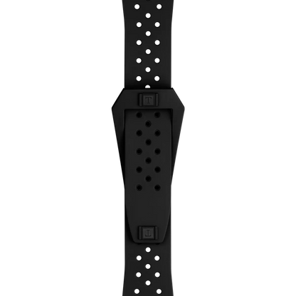 Tissot Official Black Sideral Rubber Strap 2