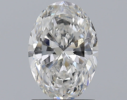 1.50CT OVAL SI1 E WH