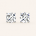 4.00CT Round Cut Lab Grown Diamond Earring