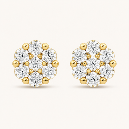 14K 0.69CT Lab Grown DIAMOND EARRING