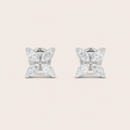 2CT Marquise Cut Lab Grown Diamond Flower Earrings