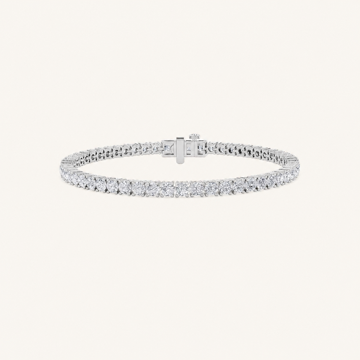 9CT Round Cut Lab Grown Diamond Classic Tennis Bracelet
