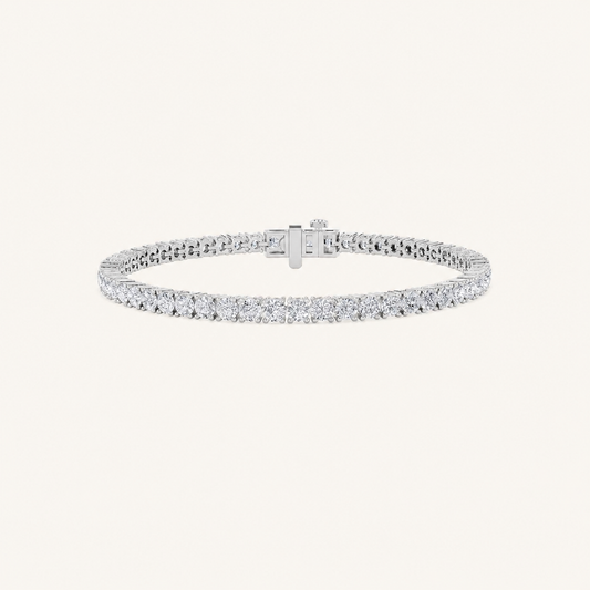 9CT Round Cut Lab Grown Diamond Classic Tennis Bracelet