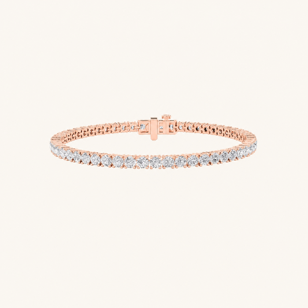 9CT Round Cut Lab Grown Diamond Classic Tennis Bracelet