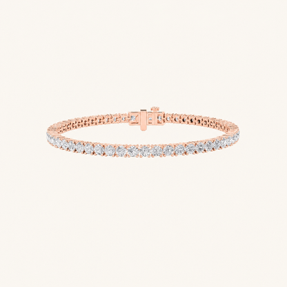 9CT Round Cut Lab Grown Diamond Classic Tennis Bracelet