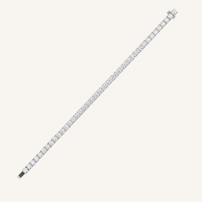 6CT Round Cut Lab Grown Diamond Tennis Bracelet