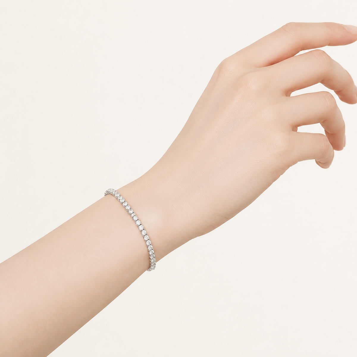 9CT Round Cut Lab Grown Diamond Classic Tennis Bracelet