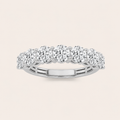 Round Cut Lab Grown Diamond Band Ring