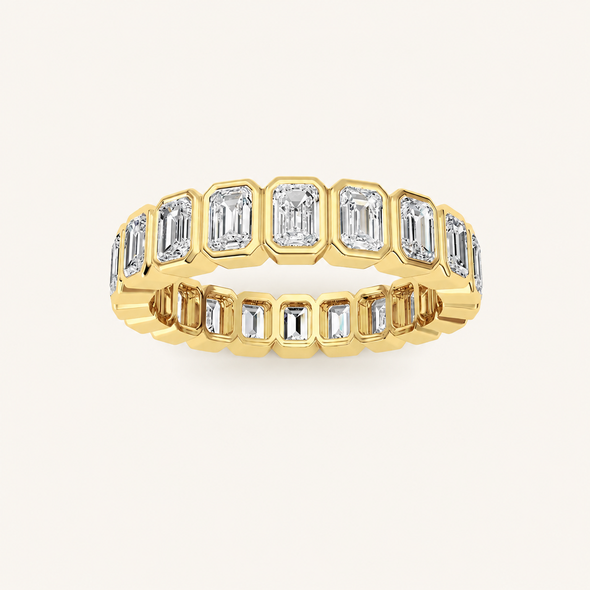 2.75CT Emerald Cut Diamond Ring