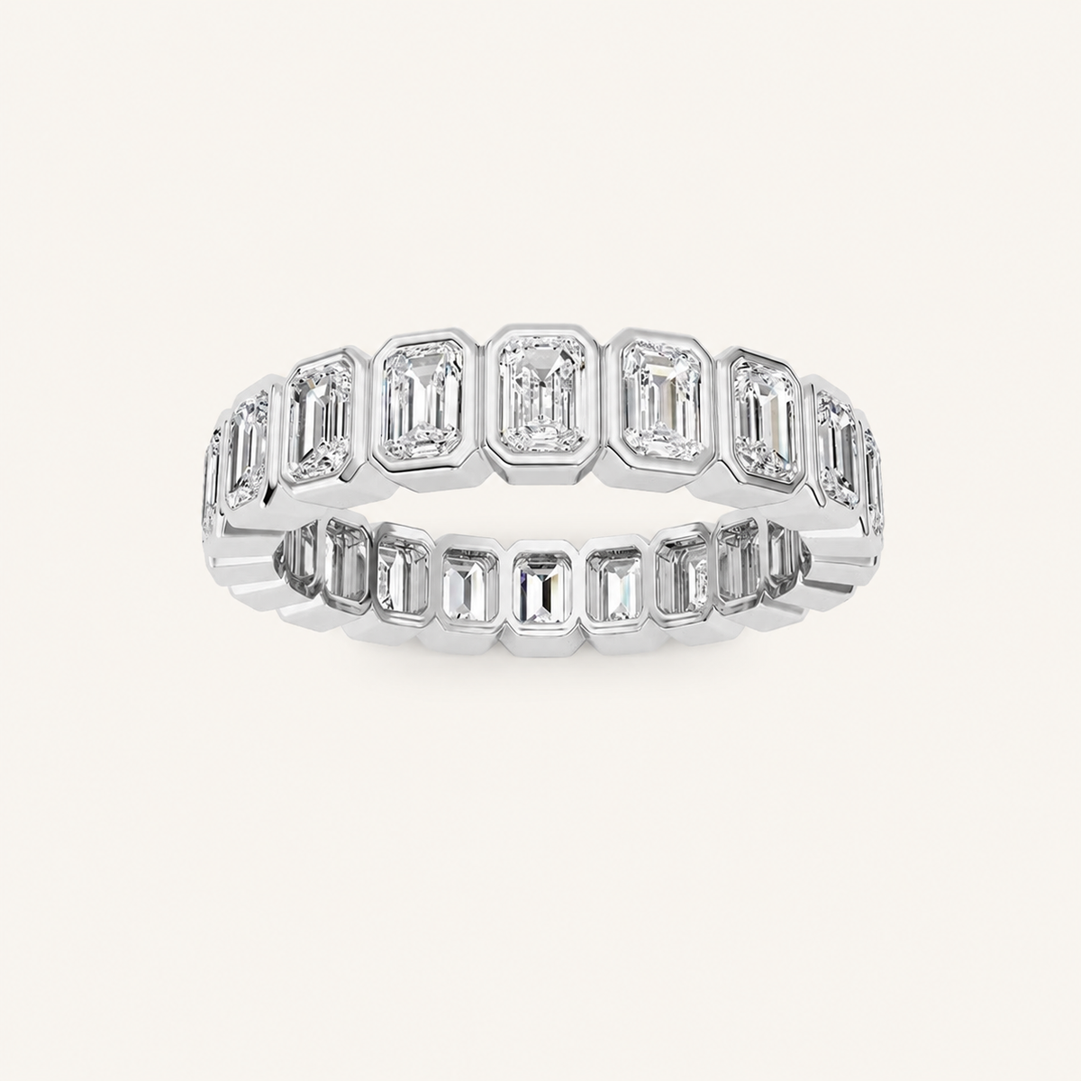 2.5CT Emerald Cut Diamond Ring