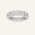 2.75CT Emerald Cut Diamond Ring